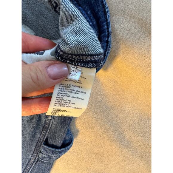 Anthropologie Pilcro Carpenter Jeans Utility Painter Denim Size 28 8 - Picture 7 of 13